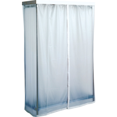 ｽﾃﾝﾚｽﾊﾝｶﾞｰﾗｯｸ ｶｰﾃﾝ付 1台画像