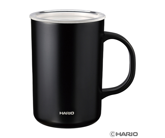 セラミックコーティング 真空二重保温マグ 470mL ブラック画像