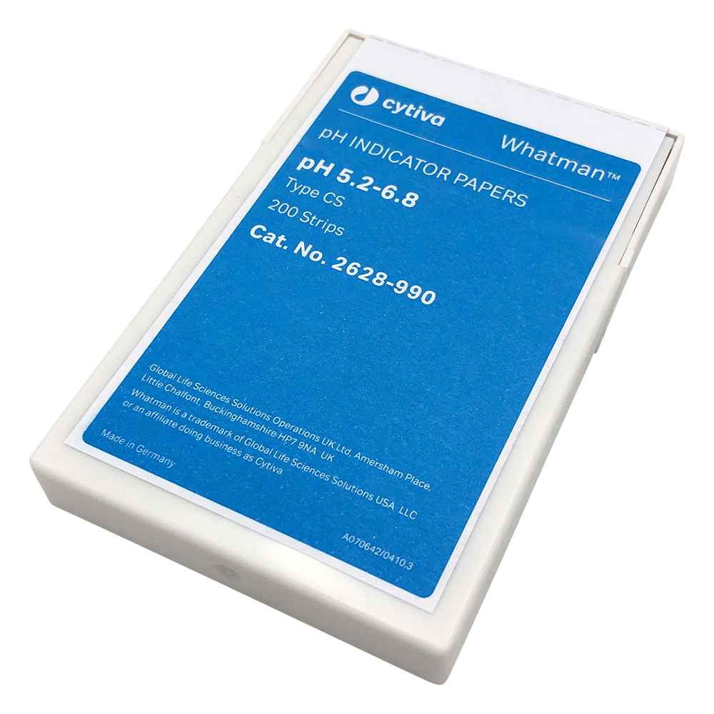 pH試験紙 ストリップ入 CS5.2-6.8 1箱（200枚入）画像