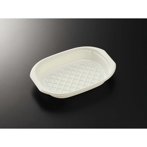 中央化学 軽食容器 BAKEQ オーバルロースター 500 本体画像