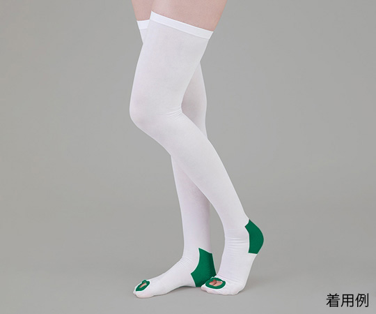 弾性ストッキング（滑り止め付）　ストッキング　LL画像