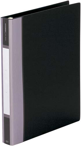 リフィルバインダーＭＴＬ黒Ａ４縦背幅３５ｍｍ画像