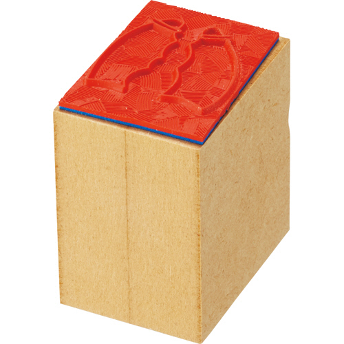 医学ｺﾞﾑ印 肺 小判 1個画像