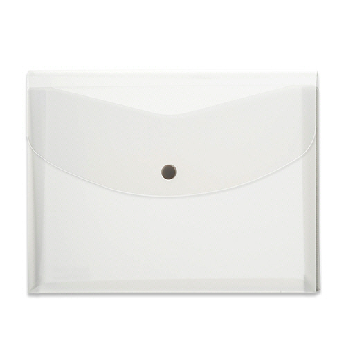 ｼﾝﾌﾟﾙﾜｰｸ ﾎﾟｹｯﾄ付ｴﾝﾍﾞﾛｰﾌﾟ ﾏﾁ付 A5ﾖｺ ｸﾘｱｰ 1ｾｯﾄ(10枚)