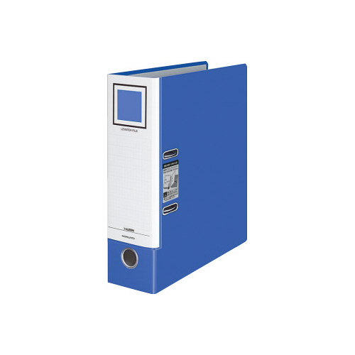 レバッチファイル　Ａ４縦　背幅９３ｍｍ　青画像