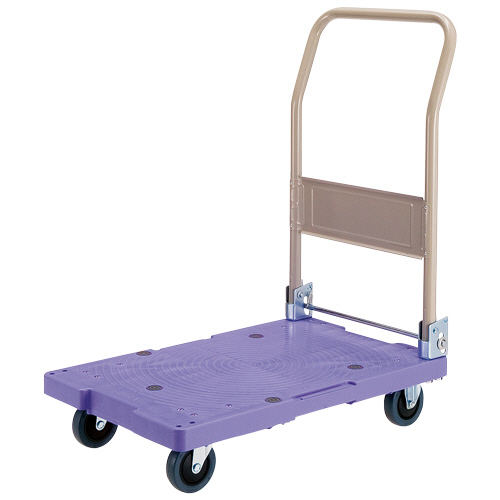 折りたたみ式 微音樹脂台車 ｻｲﾚﾝﾄﾏｽﾀｰ 台静快 150kg荷重 1台画像