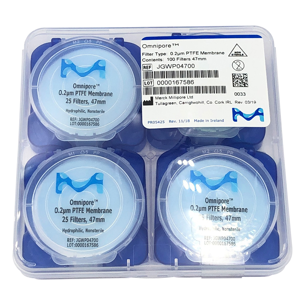 オムニポアTM　メンブレン（水系、溶媒系両用）　0.2μm×φ47mm　100枚入画像