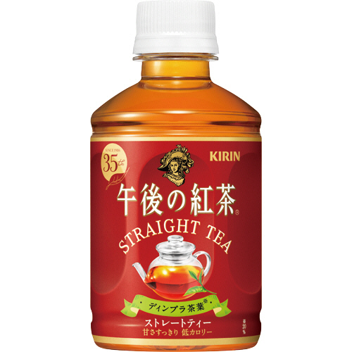午後の紅茶　ストレートティー　280mL　ペットボトル　1セット(48本:24本×2ケース)画像