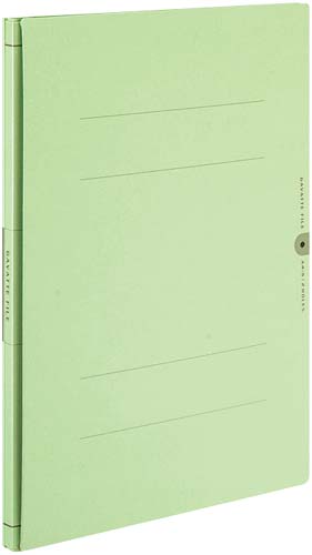 ガバットファイルＶＡ活用タイプ紙製Ａ４縦緑　５冊画像