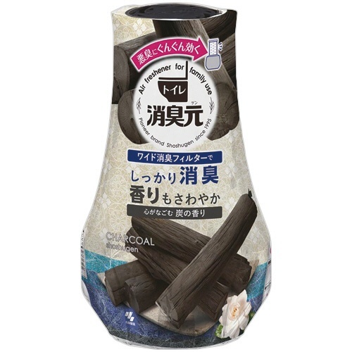 トイレの消臭元 心がなごむ炭の香り 400mL 1個画像