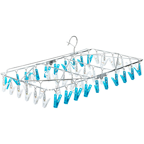 ｽﾃﾝﾚｽ 角ﾊﾝｶﾞｰ ﾋﾟﾝﾁ54個付 1個画像