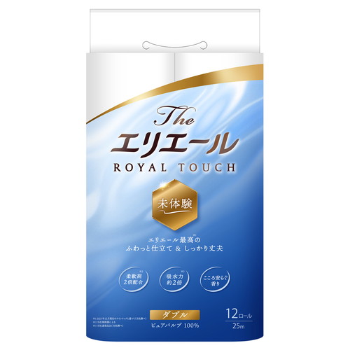 Ｔｈｅエリエールトイレットティシュー１２Ｒ　Ｗ×６画像