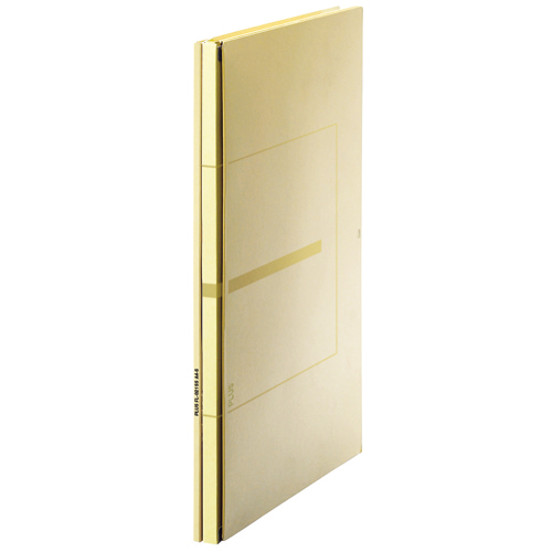 背幅伸縮ﾌﾗｯﾄ ｾﾉﾊﾞｽEX 樹脂とじ具 A4ﾀﾃ 背幅18-118mm ﾍﾞｰｼﾞｭ 1冊画像