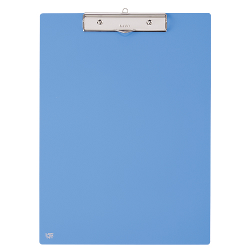 PETｶﾗｰ用箋挟 B4ﾀﾃ ﾌﾞﾙｰ 1枚画像