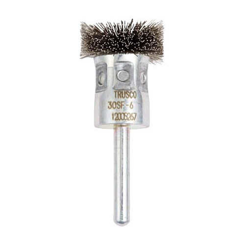 ﾌﾗﾜｰ型 ｽﾃﾝﾚｽﾌﾞﾗｼ 30φ 1個画像