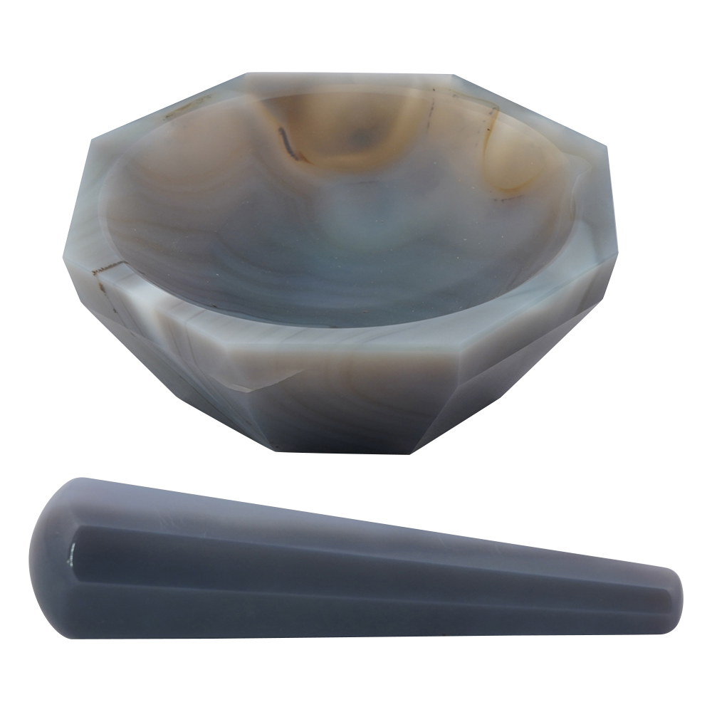 メノウ乳鉢（深型）φ127mm