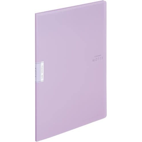 クリヤーブックモッテＡ４縦　１０Ｐ　紫１０冊画像