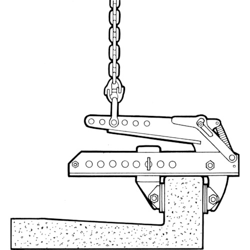 ｺﾝｸﾘｰﾄ製品用つりｸﾗﾝﾌﾟ 1台画像