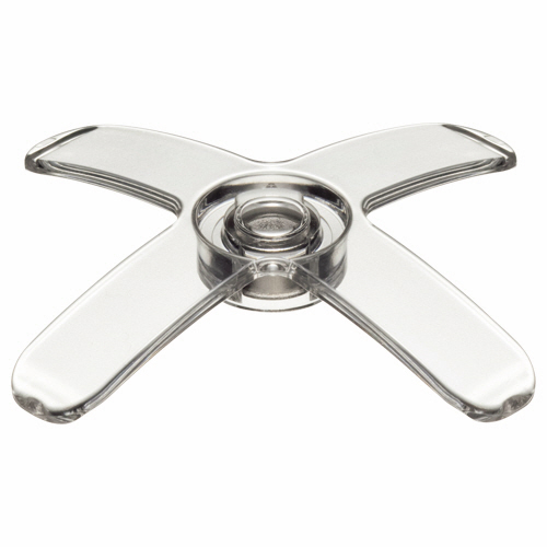 ﾏｸﾞﾈｯﾄﾊﾞｰ ﾍﾟｹﾋﾟﾀﾐﾆ ｸﾛｽﾊﾞｰﾀｲﾌﾟ 幅57×奥行57×高さ8mm 透明 1個画像