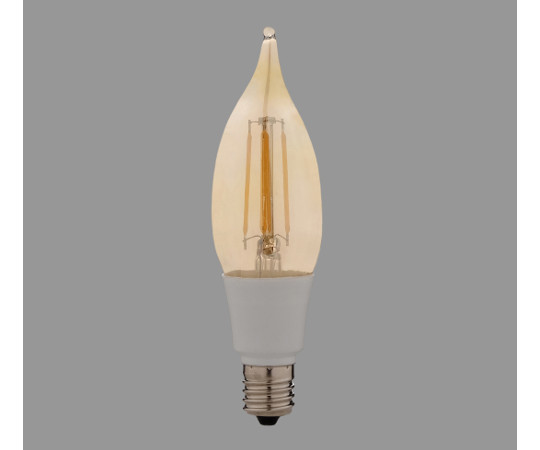 LEDフィラメント電球　レトロ球　E17　40形相当　シャンデリア画像