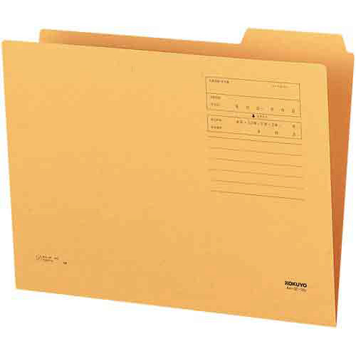 １／３カットフォルダー　第３見出し　Ａ４　１０枚冊画像