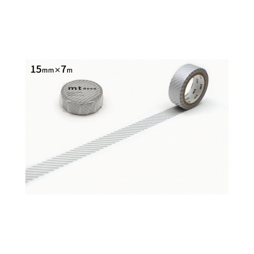 ｍｔ　１Ｐ　ストライプ・シルバー画像