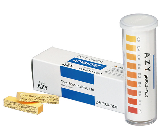 pH試験紙　瓶入りタイプ　AZY