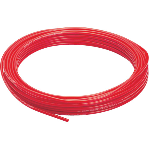 ﾎﾟﾘｳﾚﾀﾝﾁｭｰﾌﾞ ﾚｯﾄﾞ 4×2.5 20m 1巻画像