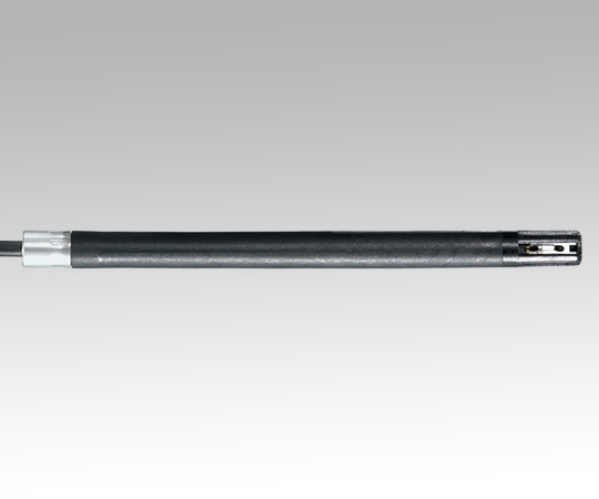 φ12mm 温湿度プローブ 細長いセンサー部分が特徴的なプローブがテーブル上に置かれている状態