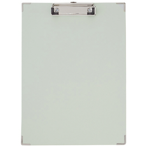 ｸﾘｯﾌﾟﾎﾞｰﾄﾞ BF A4ﾀﾃ ｸﾞﾚｰ 1ｾｯﾄ(20枚)画像