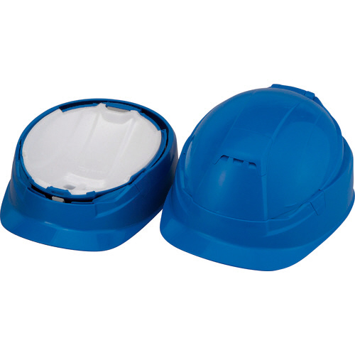 作業用防災用折りたたみﾍﾙﾒｯﾄ BLOOM3 MOVO ﾛｲﾔﾙﾌﾞﾙｰ 1個画像