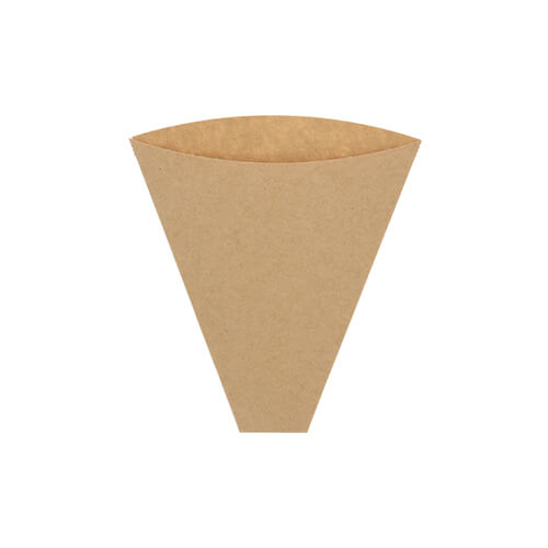 HEIKO スナック三角袋 12-13 未晒無地 100枚画像