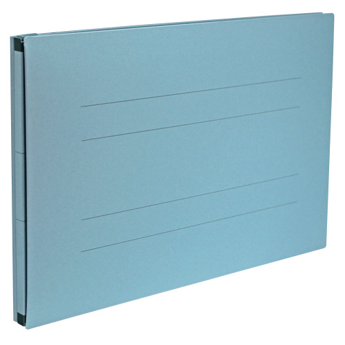 のびーるﾌｧｲﾙ(ｴｽﾔｰﾄﾞ)PP貼り A4ﾖｺ 800枚収容 背幅17-97mm ﾌﾞﾙｰ 1冊画像