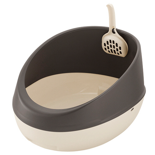 ﾗﾌﾟﾚ ﾈｺﾄｲﾚ ﾊｰﾌｶﾊﾞｰ ﾀﾞｰｸｸﾞﾚｰ 1個画像