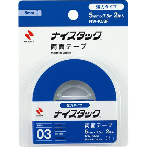 ナイスタック強力　幅５ｍｍ×７．５ｍ　２巻×１０画像