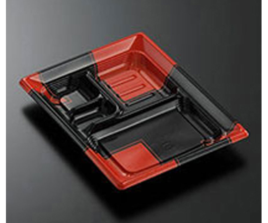 弁当容器 CTみちる K23-18E2角R-BK身 800枚画像
