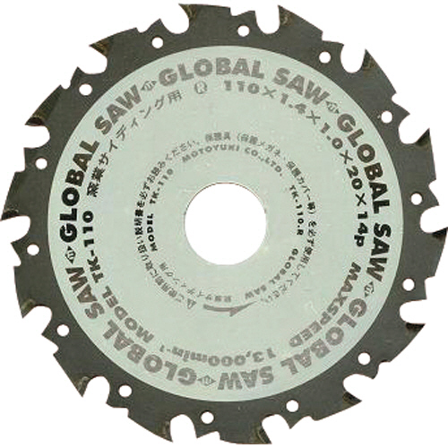 窯業ｻｲﾃﾞｨﾝｸﾞﾎﾞｰﾄﾞ用 超硬ﾁｯﾌﾟｿｰ 1枚画像