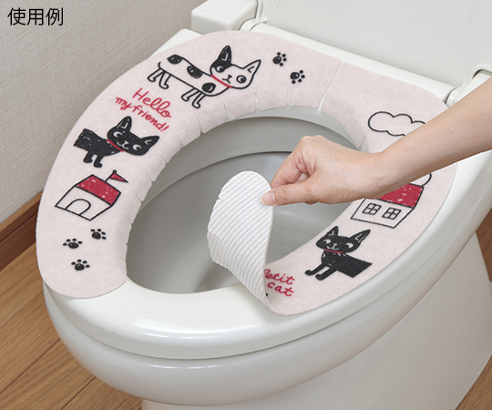 消臭ベンザシート おさんぽねこ画像