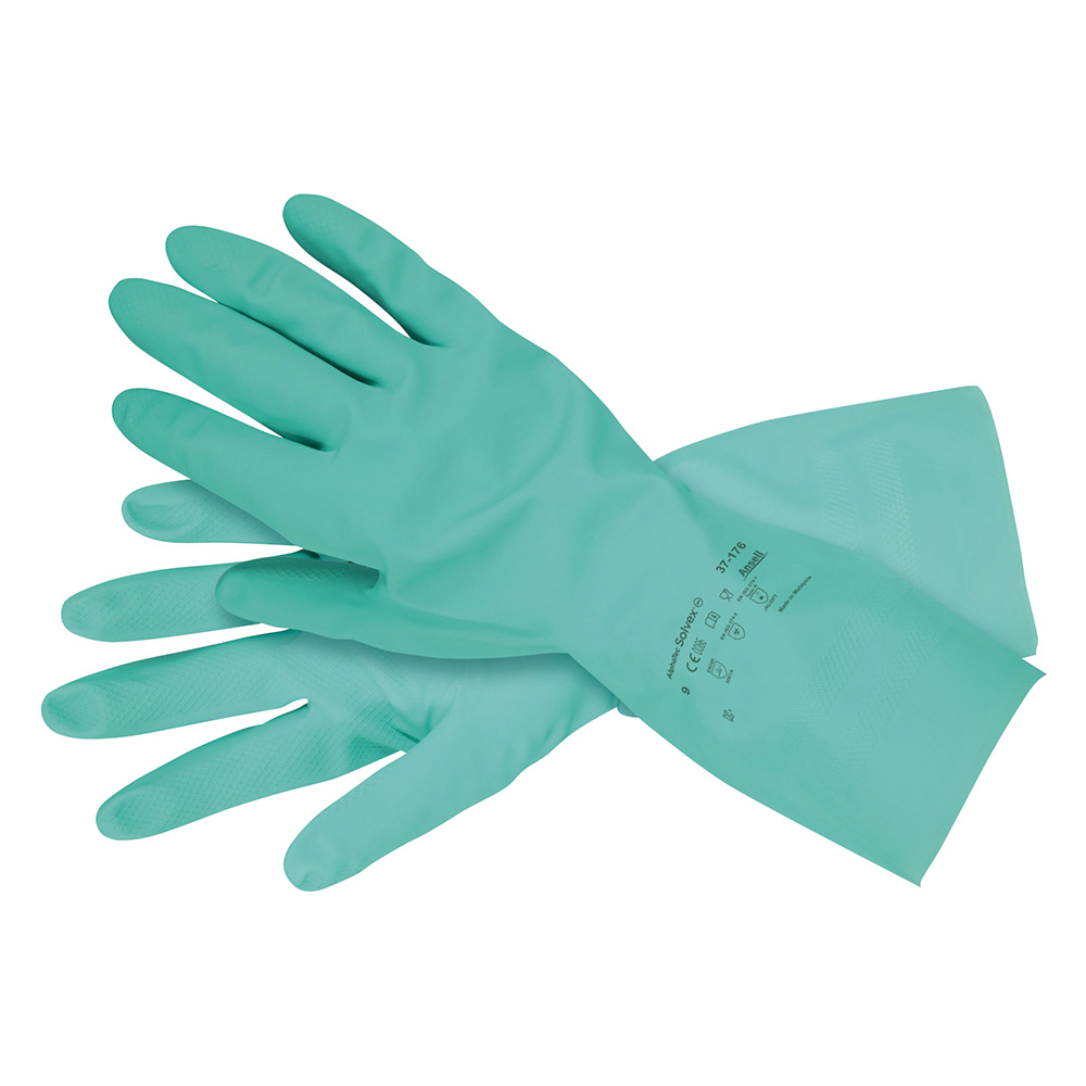 化学防護手袋（ニトリル） 37-176 JIST8116適合品（S）画像