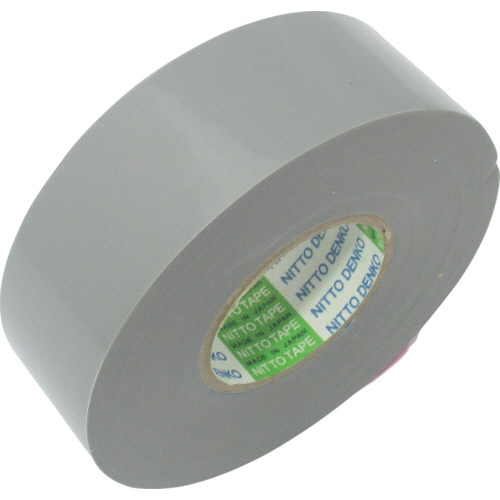 ﾋﾞﾆｰﾙﾃｰﾌﾟNo.21 19mm×10m 灰 1ﾊﾟｯｸ(10巻)画像