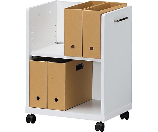 木製デスク下ワゴン 天板なし