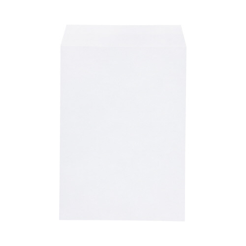 地紋入撥水白封筒　テープ付　角２　１００枚画像