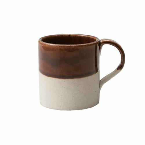 マグカップ 245ml Rashic 陶器 美濃焼 ブラウン画像