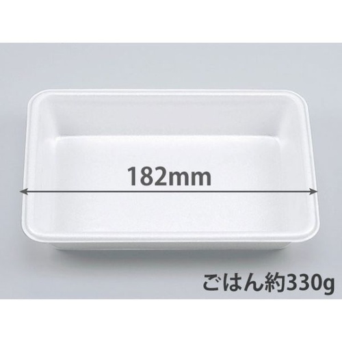 シーピー化成 弁当容器 VK-6 無地 本体 発泡画像