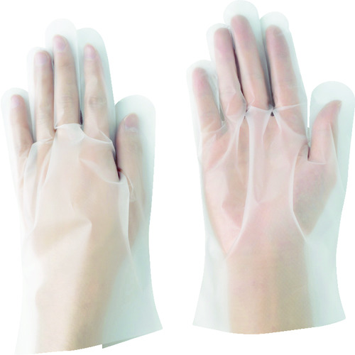 エステー　ＮＯ９４０ポリエチレン使い切り手袋Ｌ　１００枚入画像