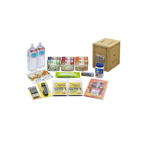 災害用　ライフラインボックス１人用　１８点画像