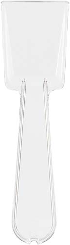 ミニ角スプーン　６５ｍｍ　クリア　１００本入画像