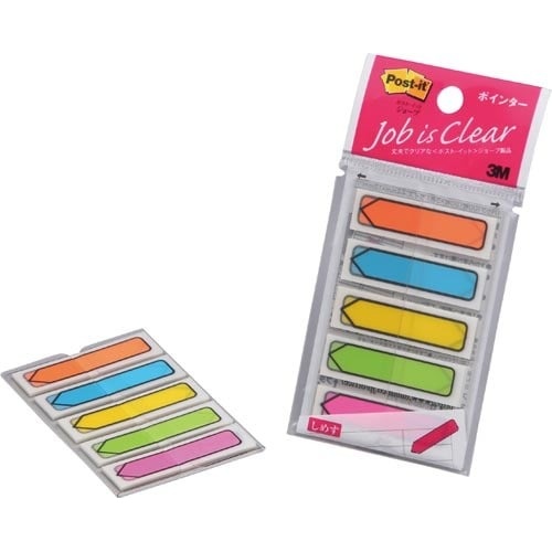 ポストイット　ジョーブ　ポインター５色画像
