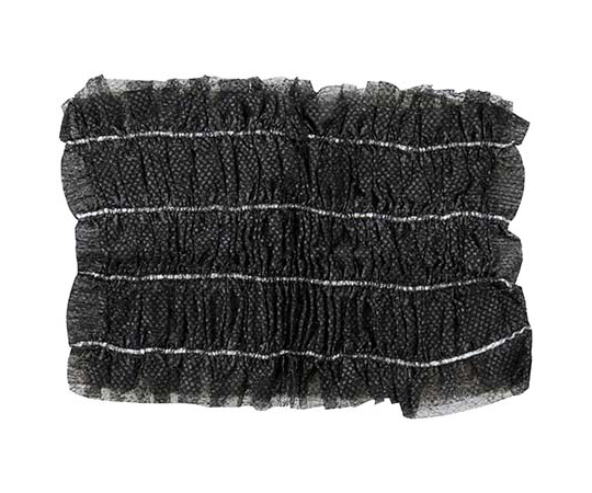 使い捨てヘアバンド（黒） 100枚画像