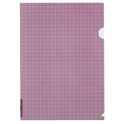 ｸﾘﾔｰﾎﾙﾀﾞｰ(ｾｷｭﾘﾃｨﾋﾞｭｰ) A4 ﾋﾟﾝｸ 1ｾｯﾄ(5枚)画像